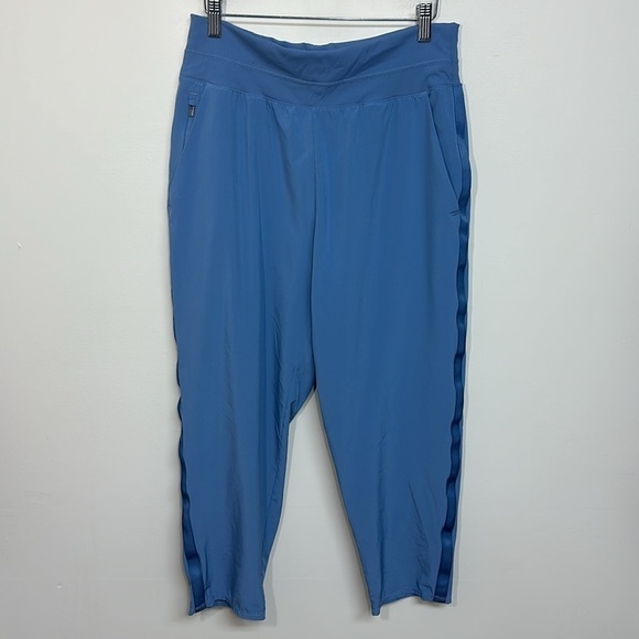 Athleta Nolita Slim Tapered Crop Pant Cottage Blue 14T - Picture 4 of 7